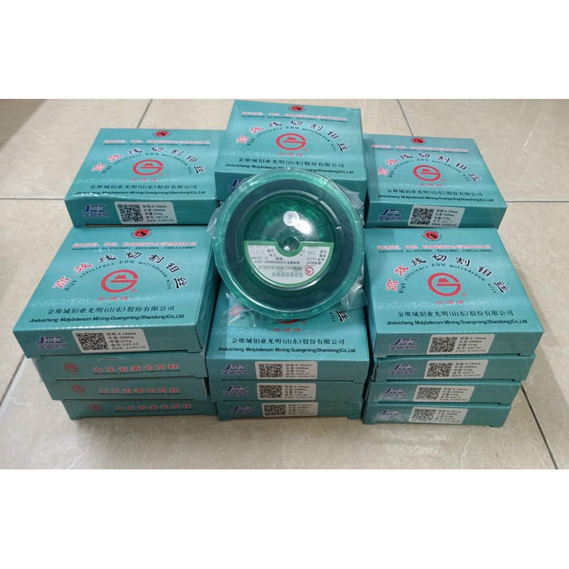 DÂY CẮT MOLIPDEN PHI 0.18 DÀI 2000M