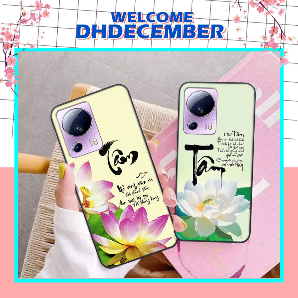 Ốp lưng Xiaomi CIVI 2 5G hình Tâm, Phúc,Hoa Sen ,Tài Lộc