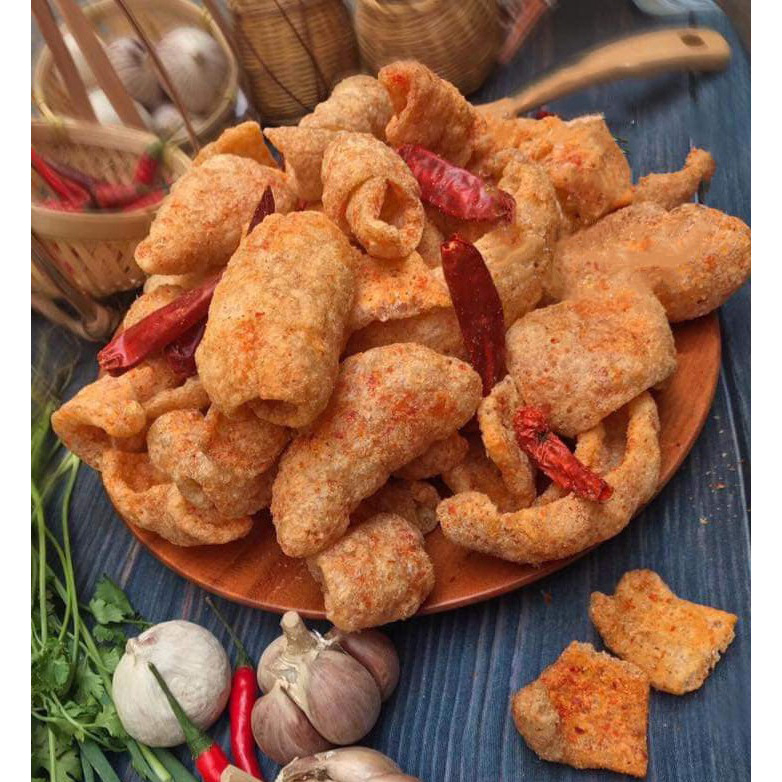 Da Heo Sấy Tỏi Ớt 180g MTFood