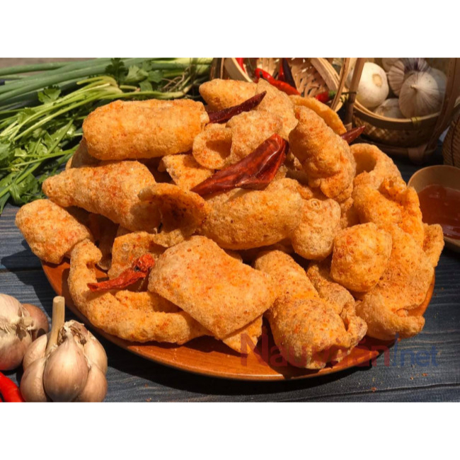 Da Heo Sấy Tỏi Ớt 180g MTFood
