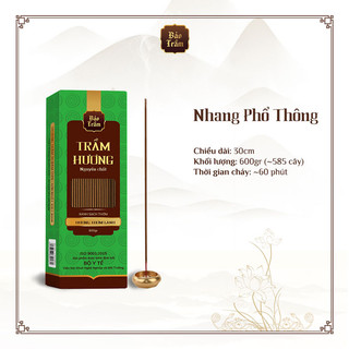 Nhang trầm hương thơm lành có tăm 30cm - 600g - CTI30 - Nhang Bảo Trầm