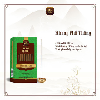 Nhang trầm hương thơm lành 20cm - 330g - CTI20 - Nhang Bảo Trầm