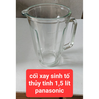Ly cối thủy tinh sinh tố máy xay panasonic mx-v310 mx310 mx300k mxv310 chính hãng