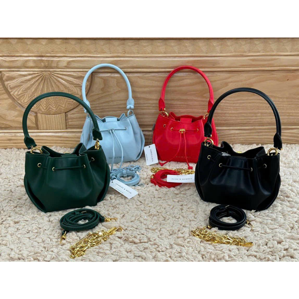 Missnhi - túi mini bucket trẻ trung cá tính vừa điện thoại