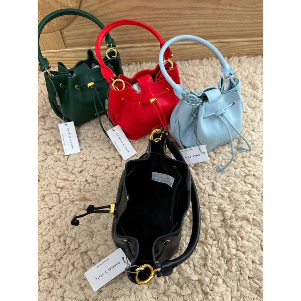 Missnhi - túi mini bucket trẻ trung cá tính vừa điện thoại