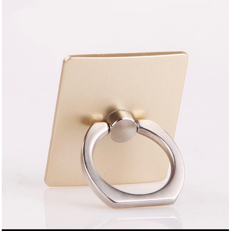 Móc Giữ Điện Thoại Kiểu Nhẫn Vuông Iring - Móc Dán Đeo Ngón Tay Gắn Điện Thoại, Chống Tuột, Chống Mỏi Tay