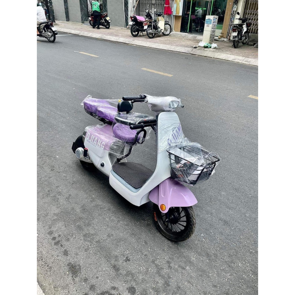 Phụ kiện xe điện Hotgirl DoinNext VO-VC, Ghế trước, Ghế sau, Giỏ xe, Thảm để chân, Độ theo màu xe