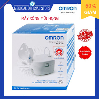 Máy xông khí dung, máy xông mũi họng Omron NE-C106