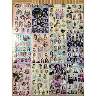 Set 12 hình dán trang trí Blackpink siêu đẹp