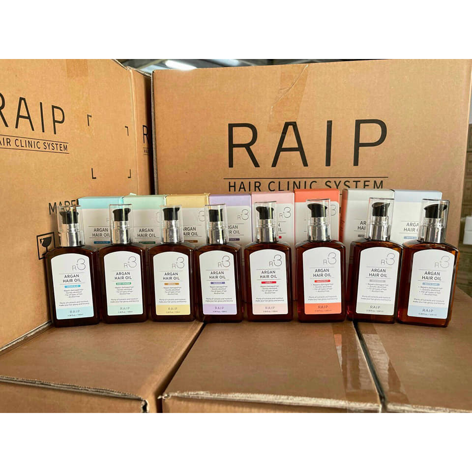 Dầu Dưỡng Tóc R3 Raip Argan Hair Oil 100mL mẫu mới nhất
