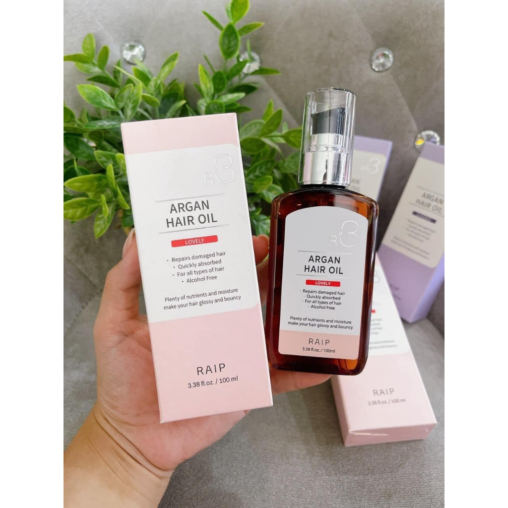 Dầu Dưỡng Tóc R3 Raip Argan Hair Oil 100mL mẫu mới nhất