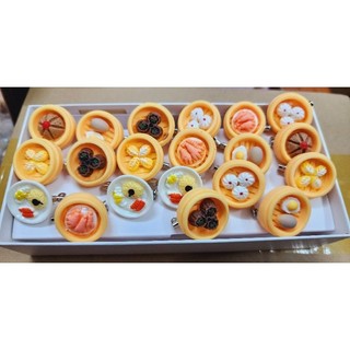 ghim cài áo mẫu dimsum dễ thương