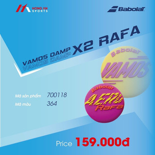 Bộ giảm chấn quần vợt Babolat Vamos Rafa x2