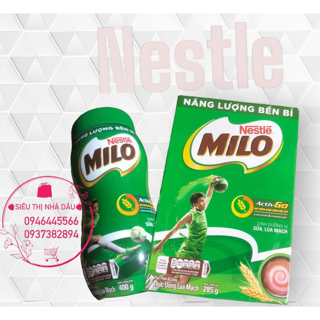 Sữa milo bột hòa tan
