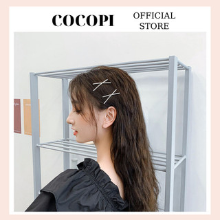 Kẹp tóc mái chữ x đính đá dễ thương - kt026