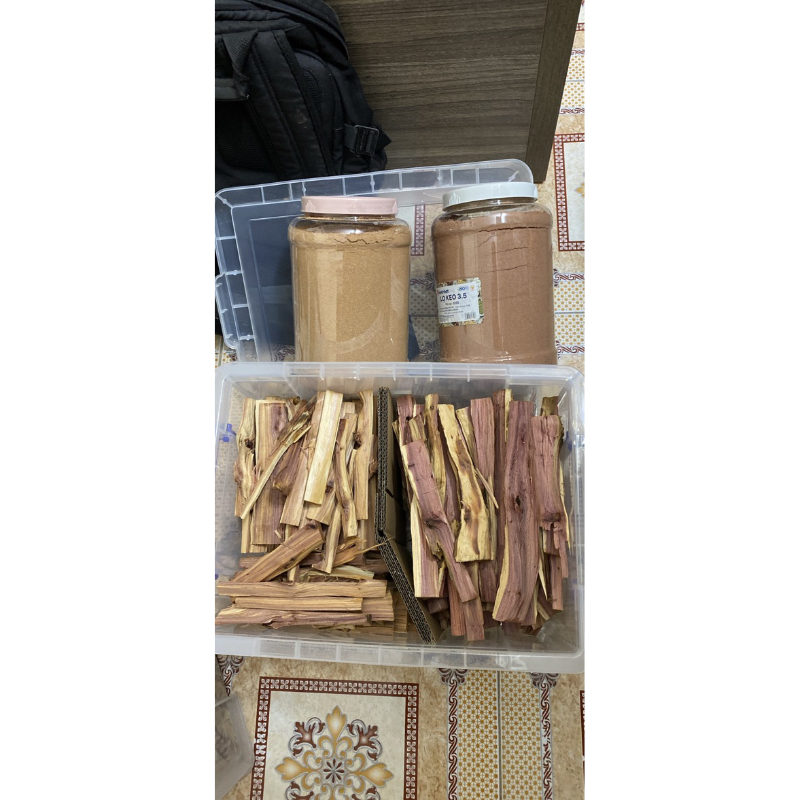 Gỗ Hoàng Đàn | Tuyết Tùng | Tùng Ta | Tùng trắng xông đốt - Bột gỗ xông nhà