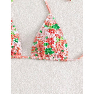 [ORDER SHEIN] Áo Bikini Buộc Dây Hoa Nhí