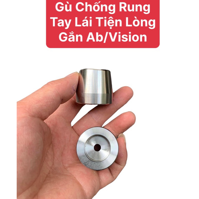 Gù tay lái chống rung gù tiện lòng lắp xe air blade,vision đời mới,vaio 150-160cc kiểu sh350i honda chính hãng