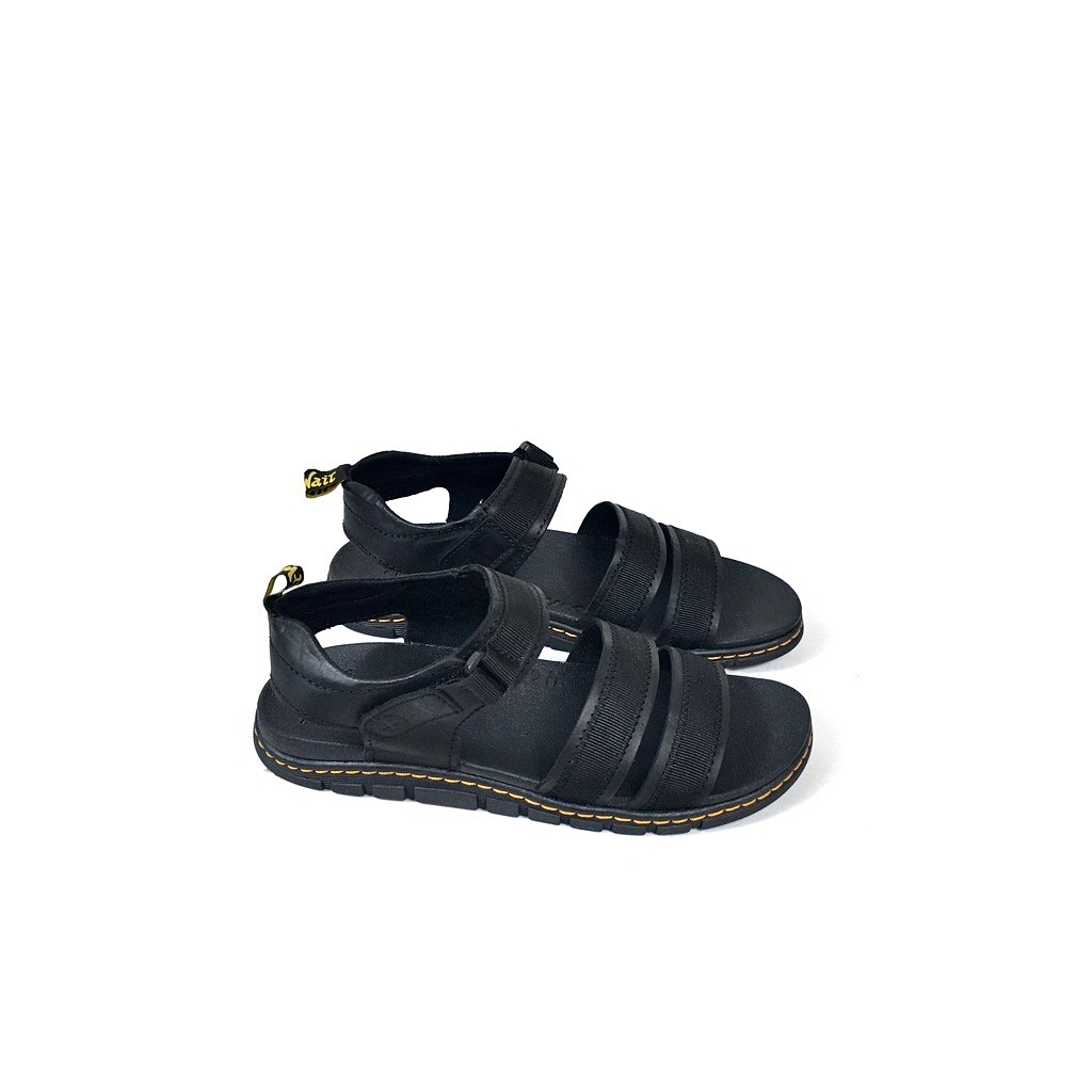 Sandal quai ngang da bò 100%, siêu bền bỉ êm ái chống trơn trượt.