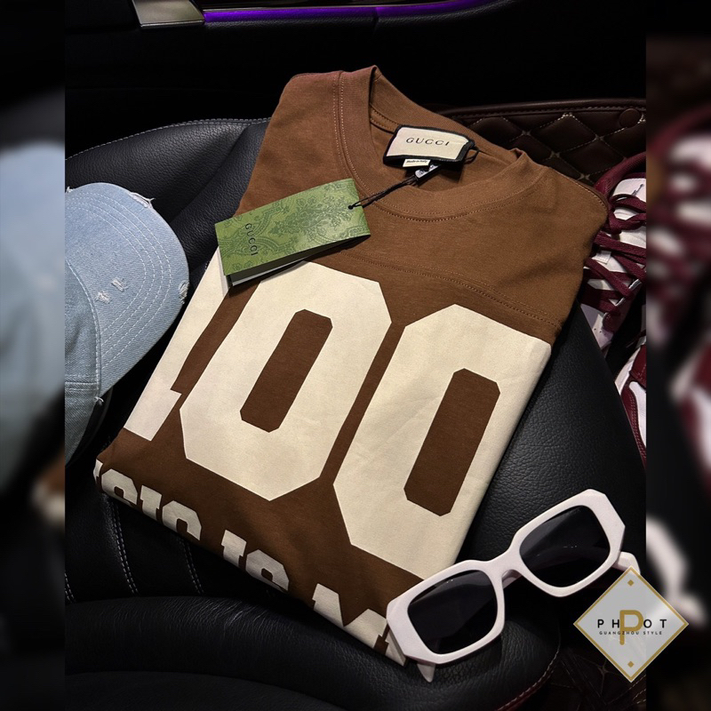 Phông Gu.Cci nâu tây siêu đẹp