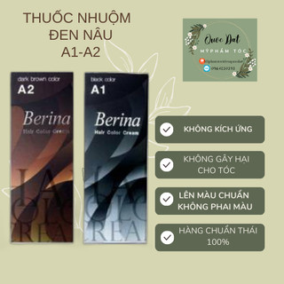 Thuốc nhuộm tóc đen A1 hoăc tóc nâu A2 hàng thái lan