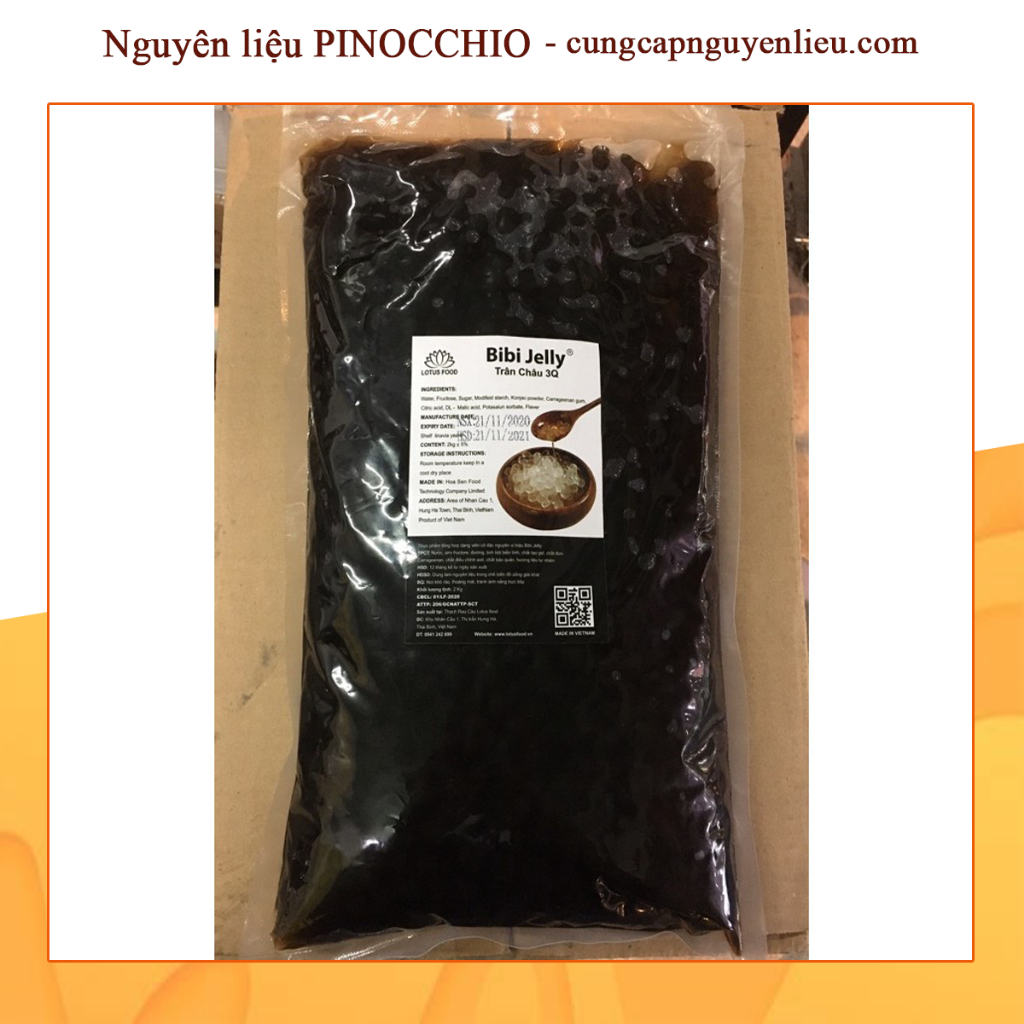 Trân Châu 3Q BIBI Caramel 2kg