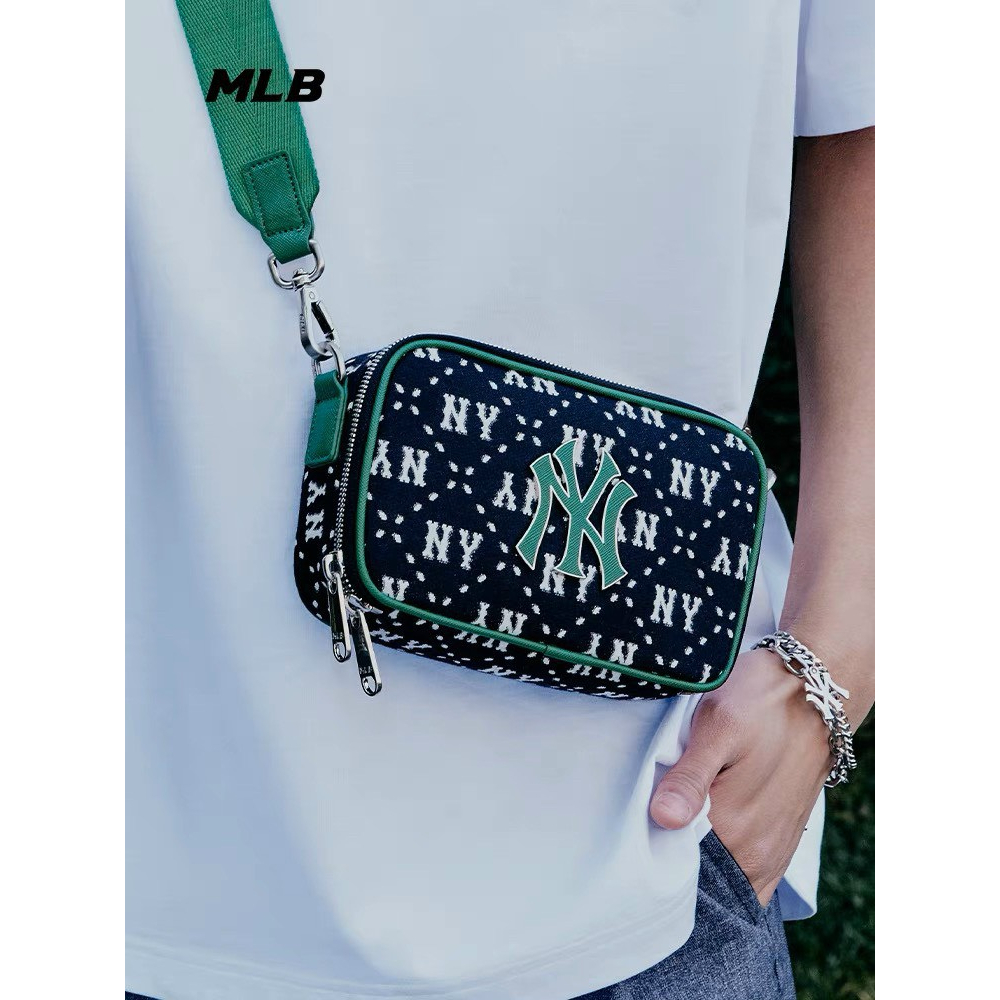 Túi MLB nam.nữ đeo chéo dây bảng to kèm ví nhỏ,form chuẩn