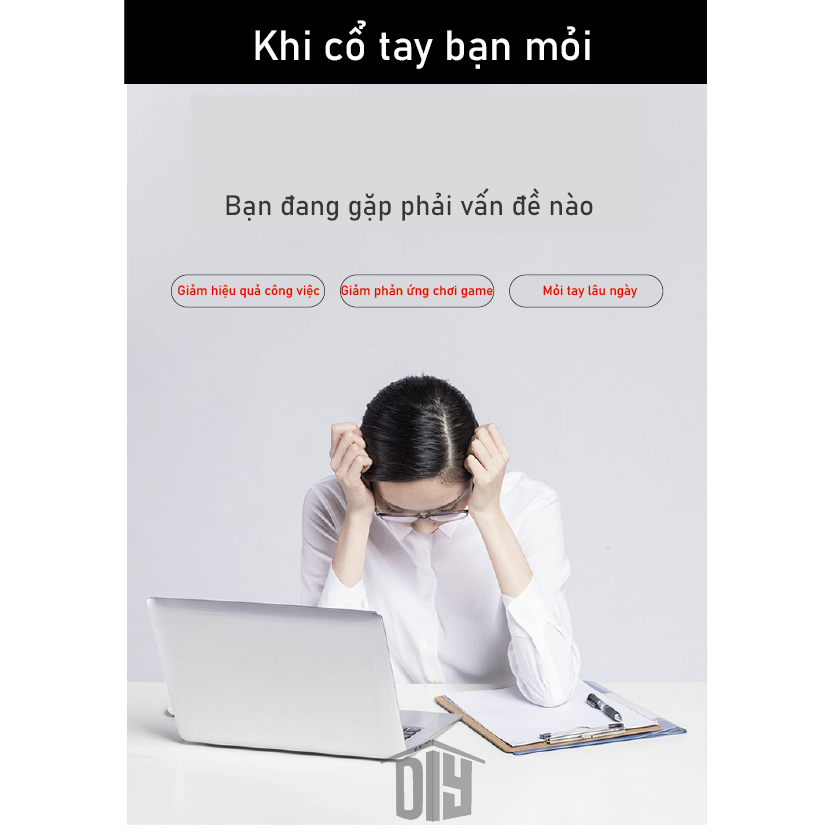 Kê tay bàn phím gỗ tư nhiên công thái học cao cấp