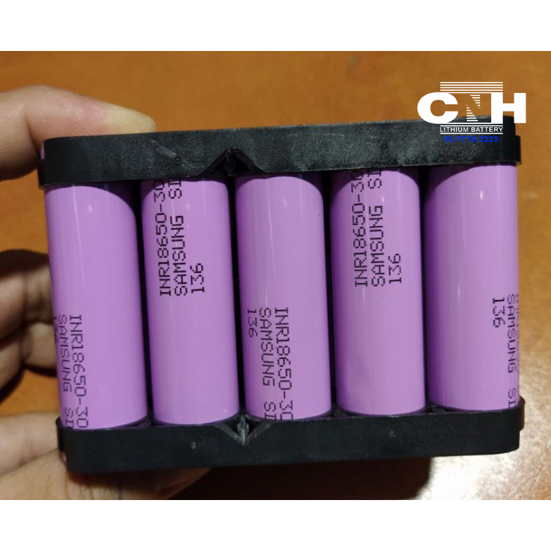 Pin makita 18v đóng mới 3 hàng cell