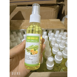 Tinh dầu sả - Tinh dầu sả xịt phòng xua đuổi côn trùng chai 100ml