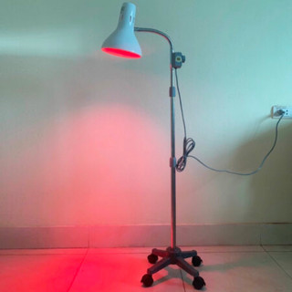 Đèn Hồng ngoại chân cao có bánh xe kèm bóng 250W