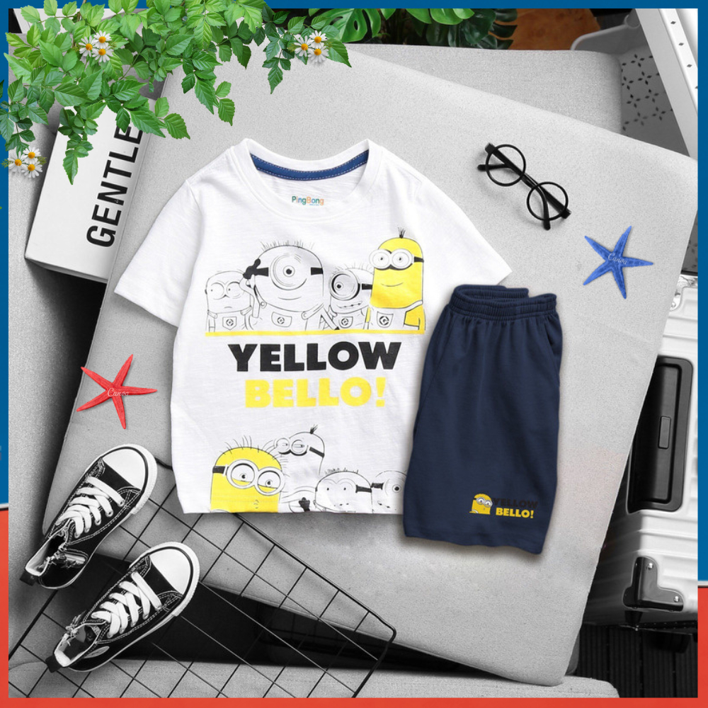 Đồ Bộ Bé Trai Size Đại 12kg-35kg Chất Cotton Co Giãn 4 Chiều Mềm Mát.1612