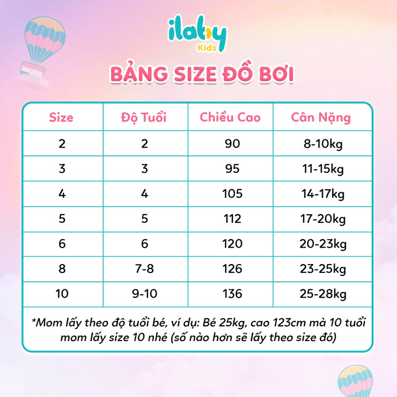 Set đồ bơi bé gái ILABY áo ngắn croptop đính nơ + chân váy chất liệu thun lạnh co dãn cho bé 2-11 tuổi [70IG1637C3FT]