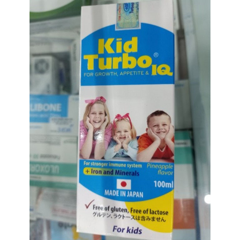 Kid Turbo IQ - Bổ sung Vitamin, Acid amin và khoáng chất hiệu quả
