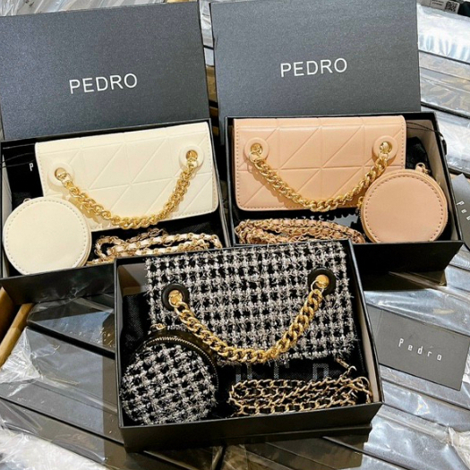 Túi đeo chéo nữ size 18cm*3,5cm*10cm full box PW4-46500014 full màu