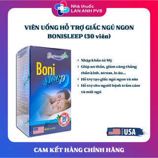 BONISLEEP (Hàng nhập khẩu) - Dùng tốt cho người trầm cảm, căng thẳng thần kinh, stress và người hay mất ngủ.