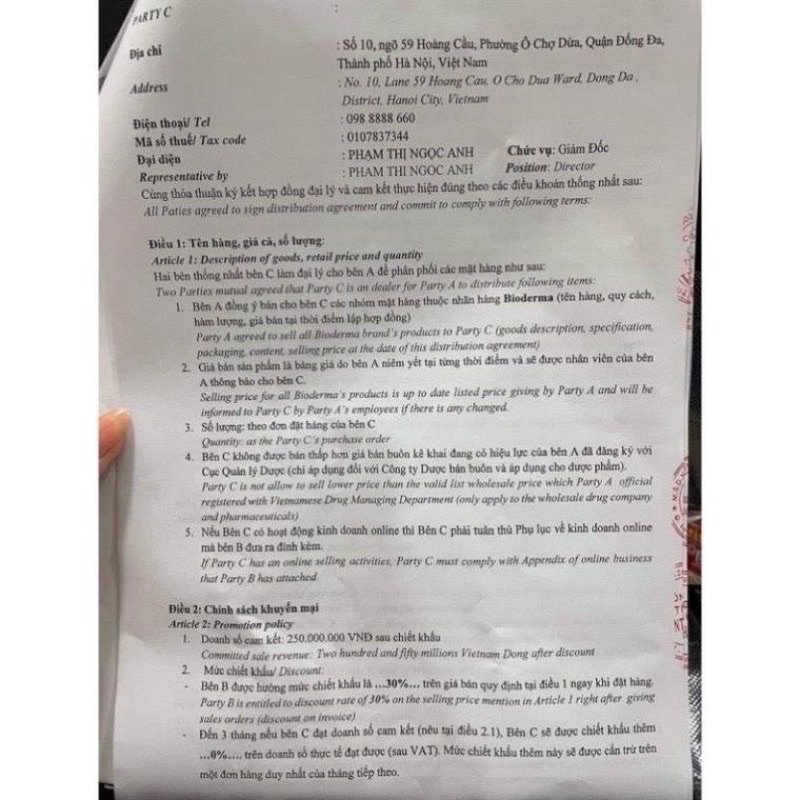 Tẩy trang Bioderma