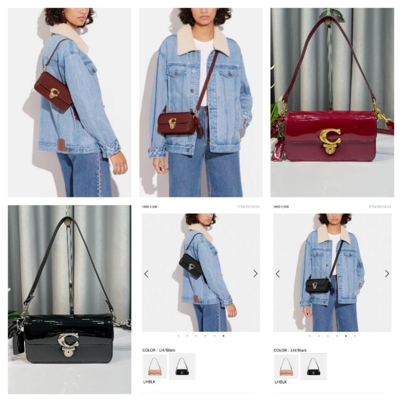 🍀🍀STUDIO BAGUETTE BAG❌Mẫu coach mini mới sang xịn