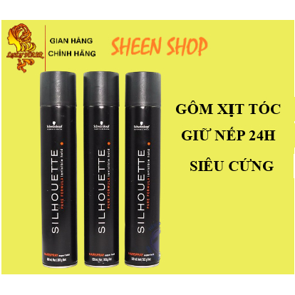 Gôm Xịt Tóc Silhouette 400ML