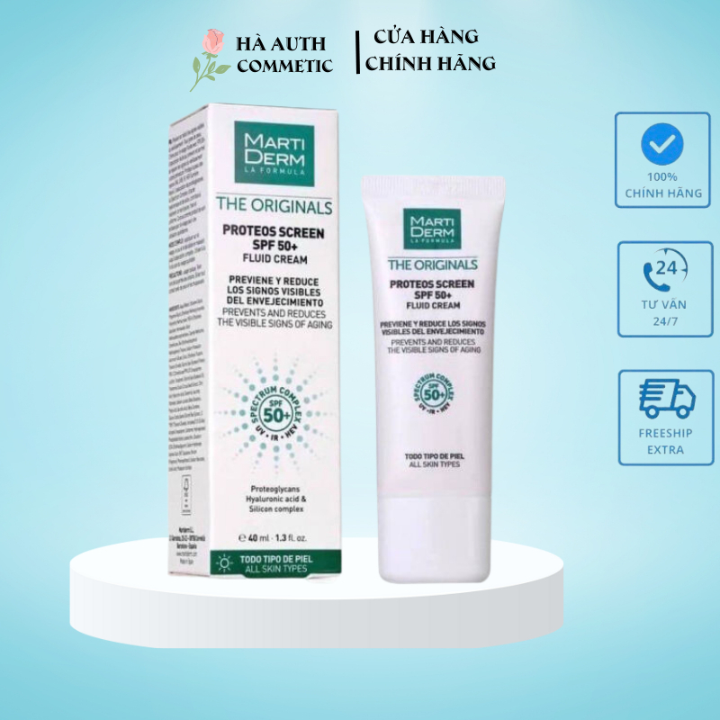 Kem chống nắng Martiderm 40ml dành cho da dầu da mụn và da nhậy cảm