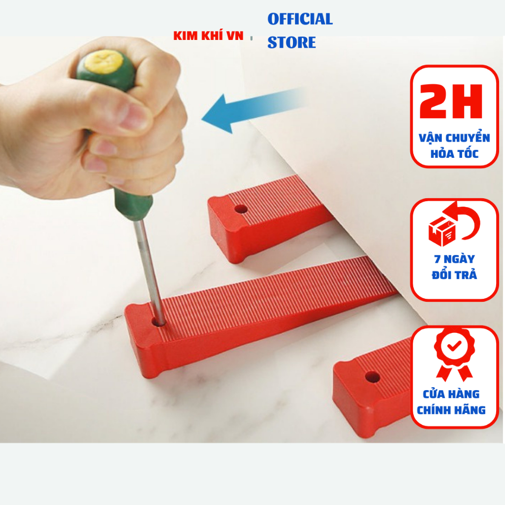 Đệm Nêm Vát Kính. Nêm Cửa Nhôm Gói 10 Cái Bền Cứng