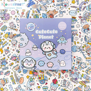 Miếng dán Stiker hoạt hình, dễ thương đầy màu sắc