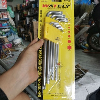 Bộ lục giác đa năng hoa thị 9 chi tiết - Lục giác đầu bông