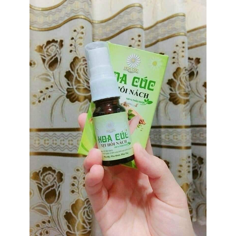 Xịt Loại Bỏ Hôi Nách Hoa Cúc - Ngăn Tiết Mồ Hôi - Sáng Vùng Da Nách