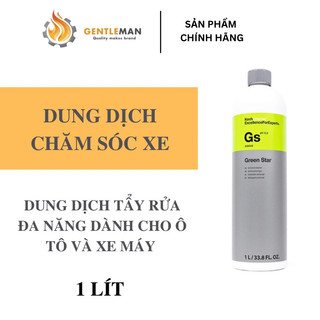 Koch chemie green star gs - dung dịch vệ sinh đa năng cho ô tô và xe máy dung tích 1 lít