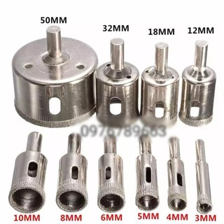 Mũi Khoan Kính Phi 6-60mm Tốc Độ Nhanh