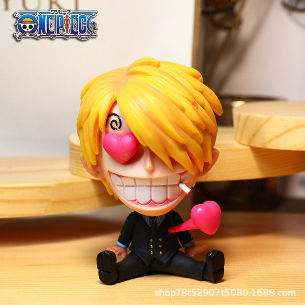 Mô hình One Piece Q series, PVC, 8-10cm, siêu đáng yêu, cute, chibi
