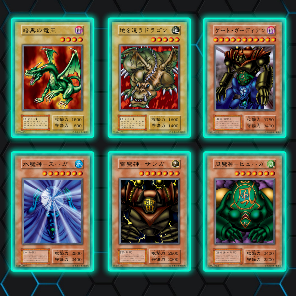 Bài in Yugioh - Bộ 45 lá bài cổ