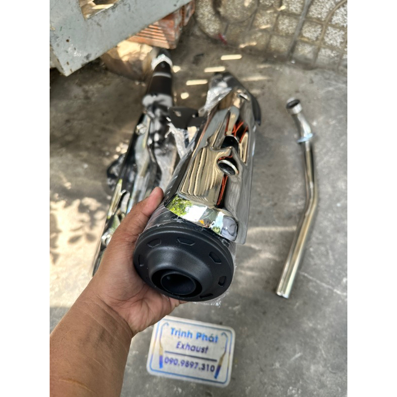 Pô Spark Ex2010 chế ốp Jupiter Fi cho Wave - Sirius