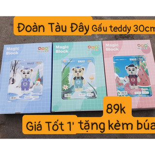 89k gấu teddy cỡ lớn 30cm, Bí mật Thât sự đằng sau xếp hình lắp ghép teddy giá tốt, le.go gấu teddy đẹp giá tốt!